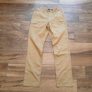J.Crew 770 Tech Pants Mens 30x32 Khaki Tan Stretch Chino Straight Flex
